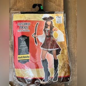 Like new (worn once) women’s pirate costume
